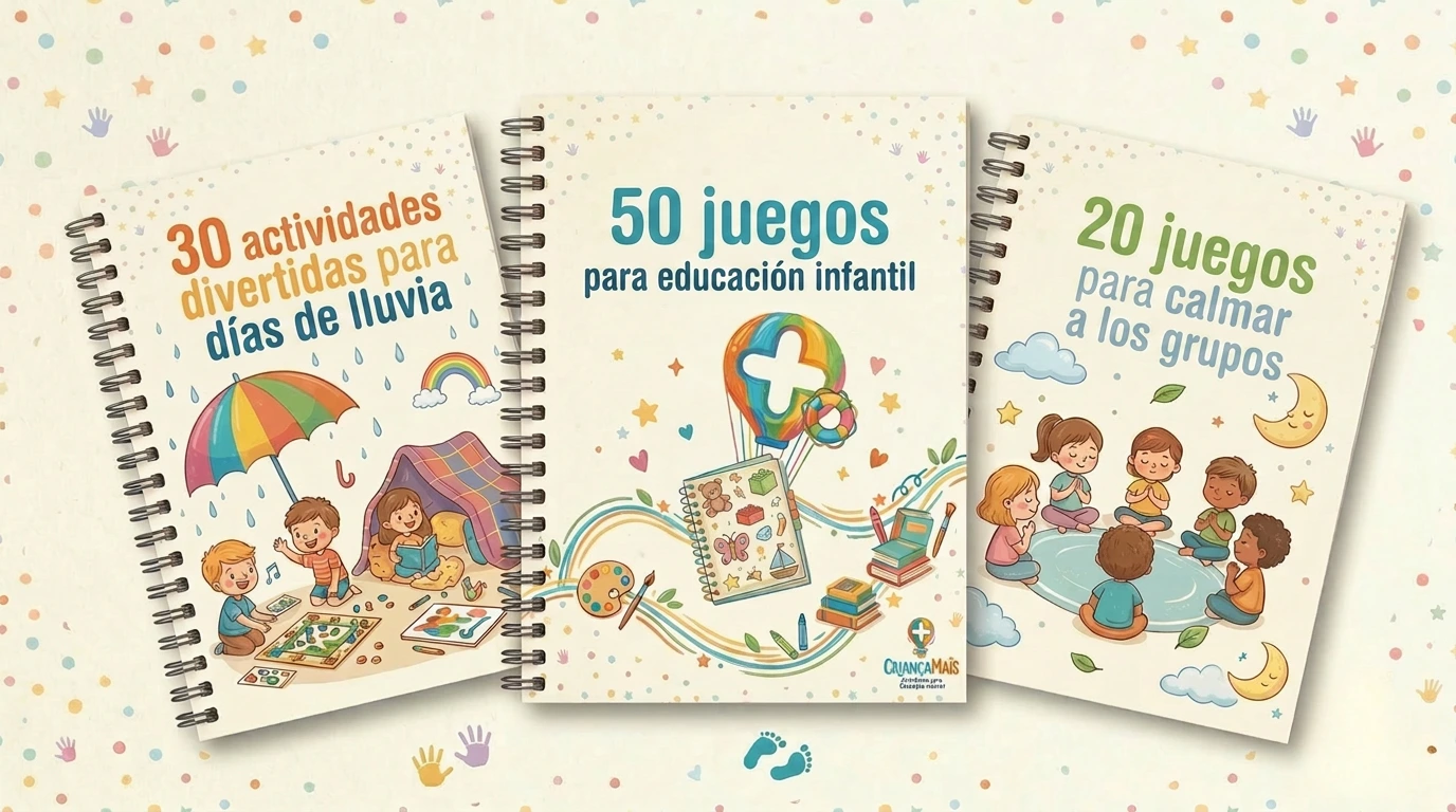Material digital de CriançaMais con juegos listos para educación inicial